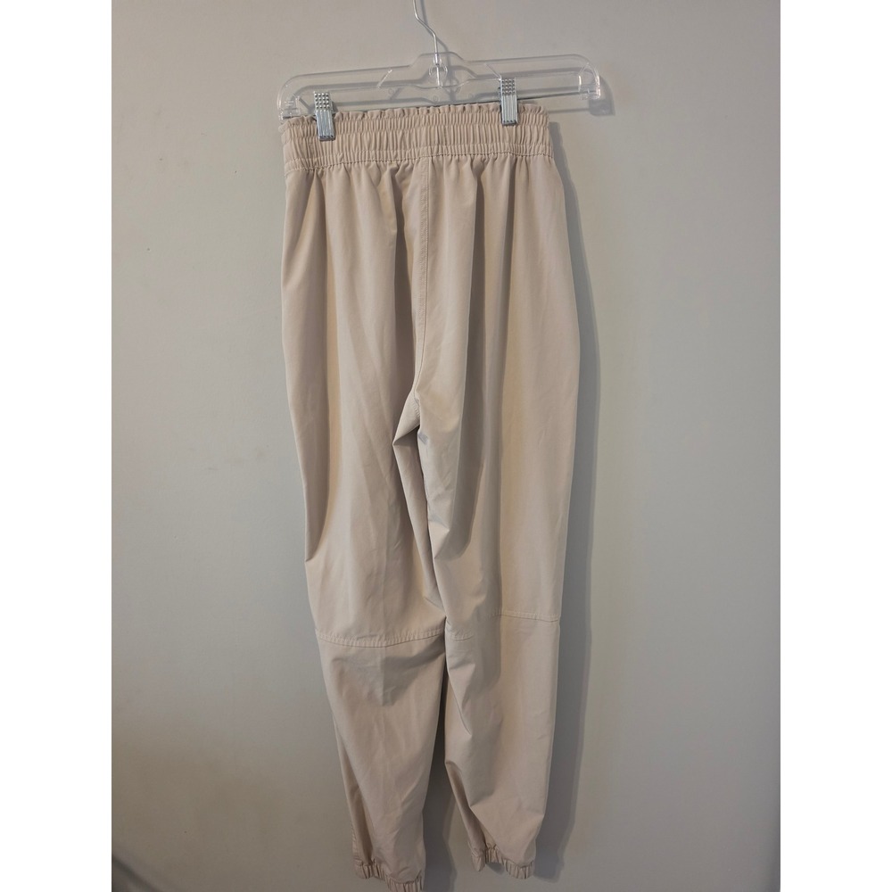 Abercrombie & Fitch Womens XS Tan Beige High Rise Elastic Waist Jogger Pants - Picture 7 of 7